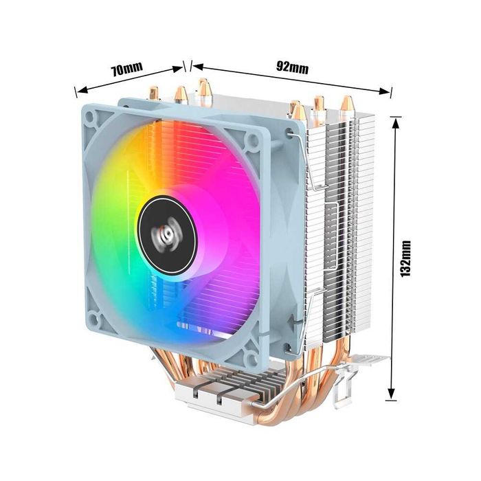 Chłodzenie CPU Aigo ICE400SE RGB AMD INTEL - Nowe !