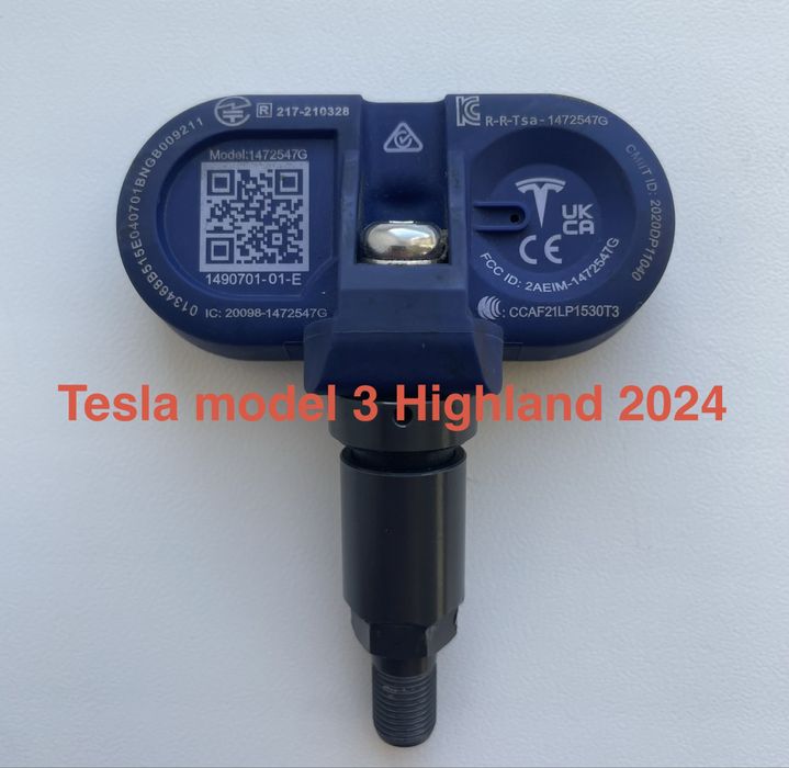 Датчик тиску в шинах Tesla model 3 Highland 2024 ,оригінал!