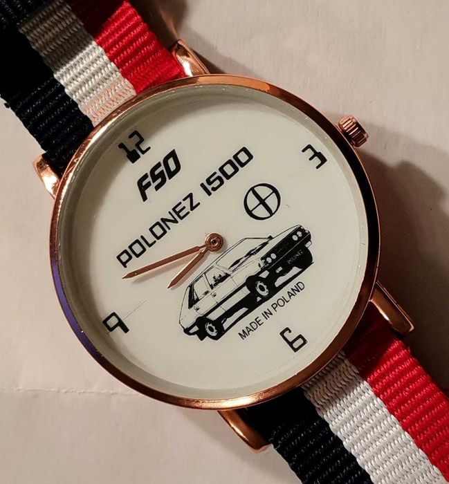 Zegarek FSO Polonez 1500 Borewicz Made in Poland Chodzi CENA z WYSŁYKĄ