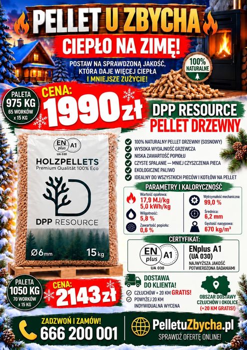 Pellet Sylva GK KG Premium DPP RESOURCE 15kg