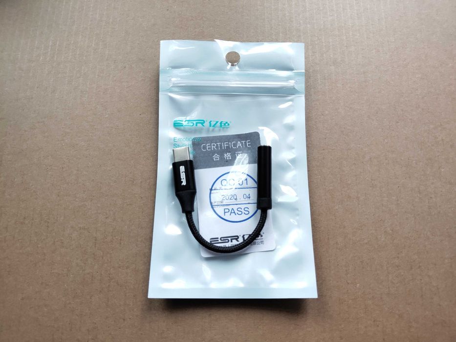 ESR новый премиум type-c 3,5 мм переходник для Huawei Xiaomi Oneplus