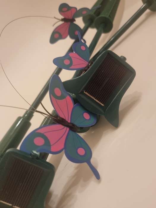 Motyl latający solarny  2 sztuki nie lampa solarna