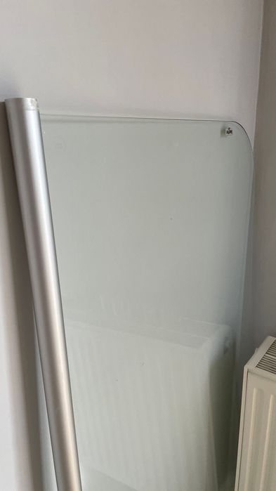 Parawan nawannowy Hüppe / Huppe 68x132 cm – szkło hartowane / ruchomy