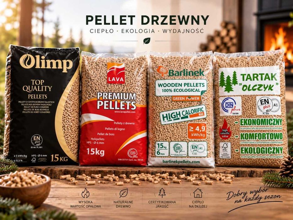 Różne rodzaje pelletu – od znanych marek po mniejszych producentów