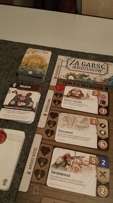 Gra planszowa "Za garść miedziaków"