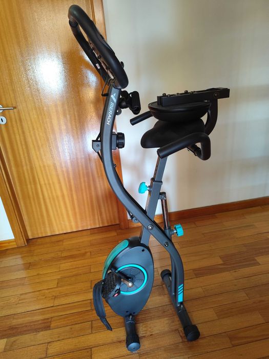Bicicleta MERACH MR-S15 4-em-1 Dobrável – 16 Níveis de Resistência Magnética