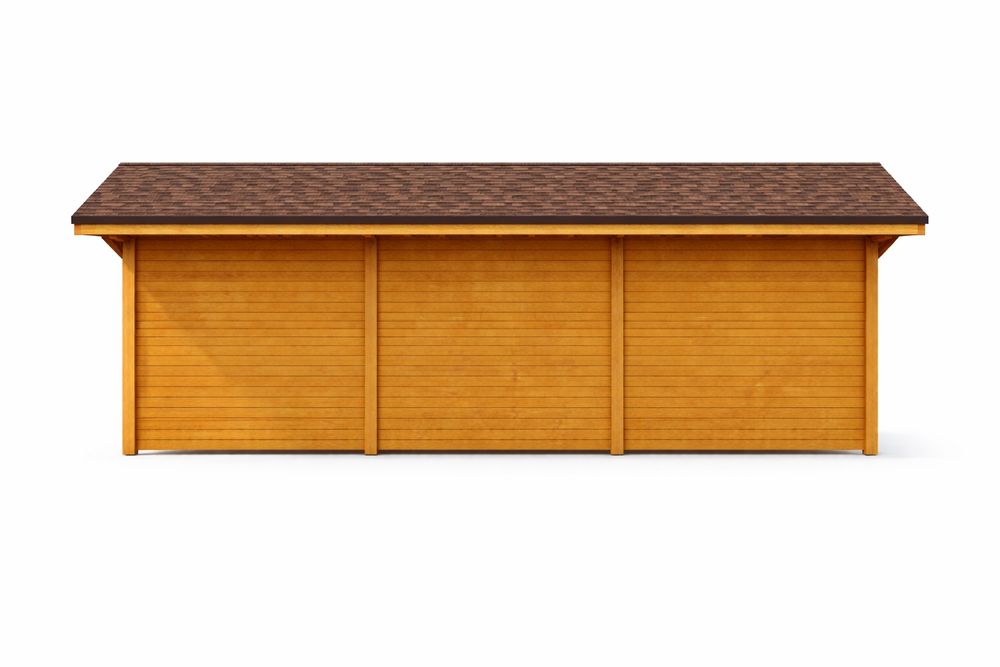 Carport drewniany wiata na 2 auta