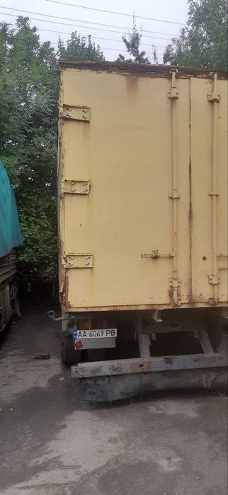 Цільнометалева буда будка вагончик