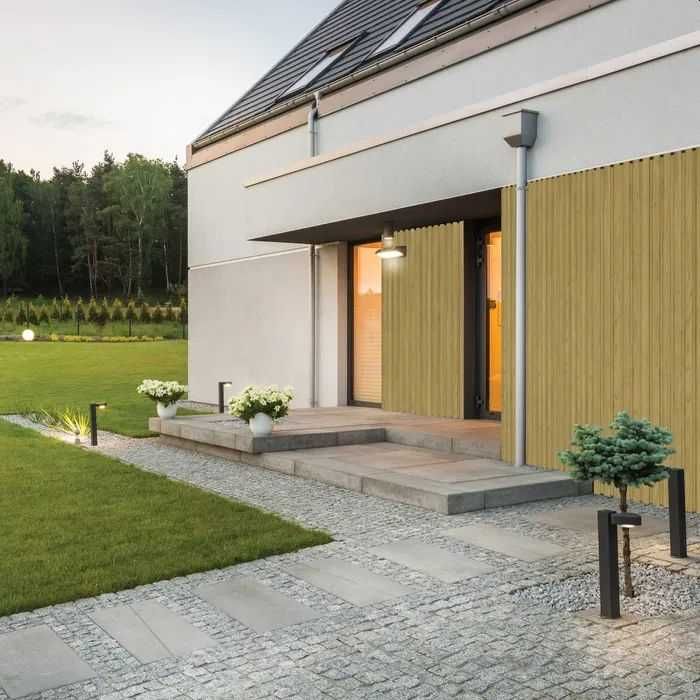 Lamele elewacyjne Tabulo Kosbud pełny system 1m2 Imitacja drewna PCV