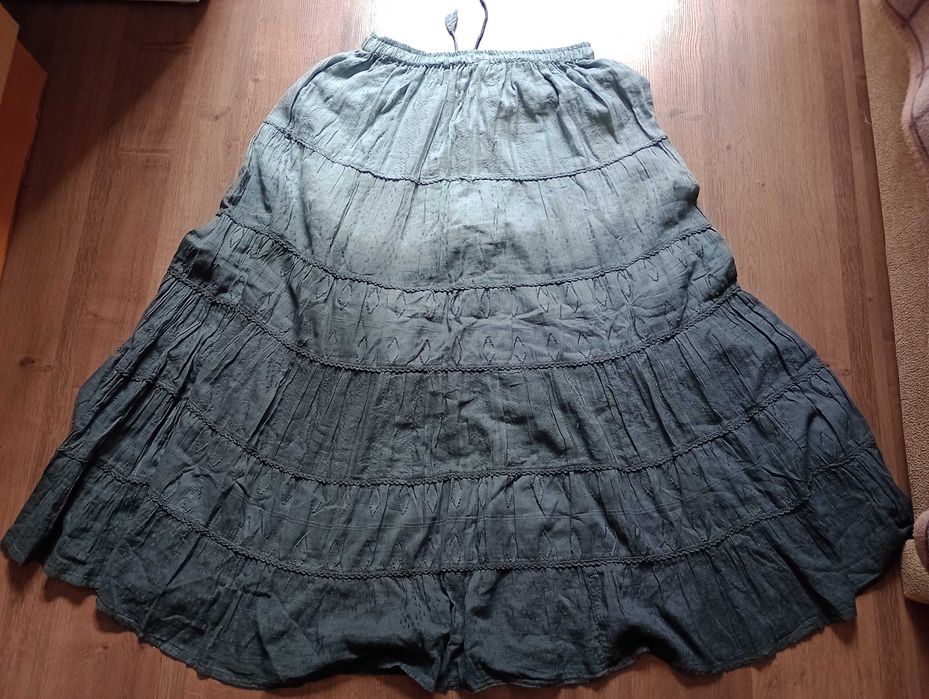 Летняя женская юбка большого размера на высокую женщину Indiano Natur