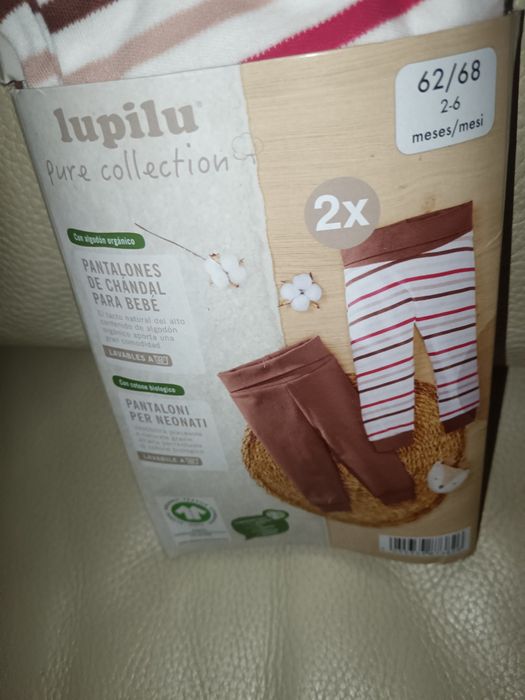 Calças menina - 62/68 cm