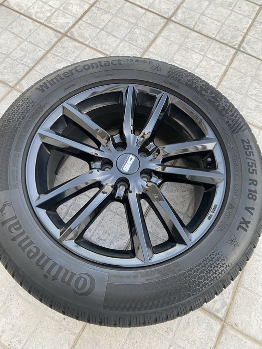 Jantes CMS novas + pneus Winter Contact novos