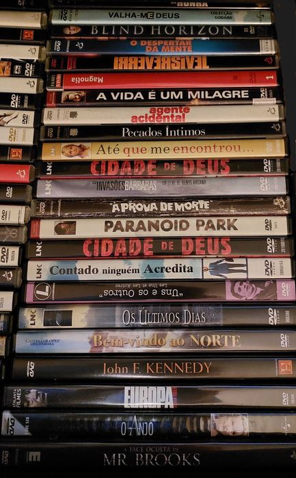 DVD's Filmes, Documentários e Biografias