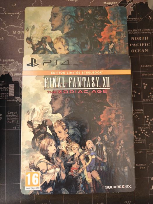 Final Fantasy XII Edição Limitada Steelbook PS4