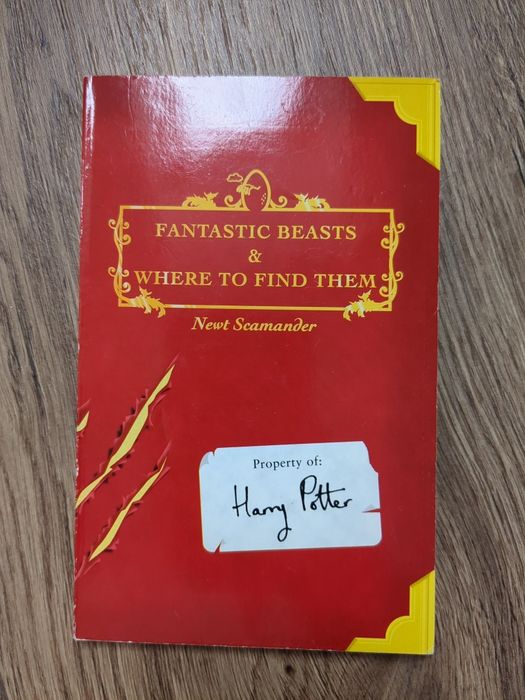 Książka Newt Scamander JK Rowling Fantastic Beasts & where to find the