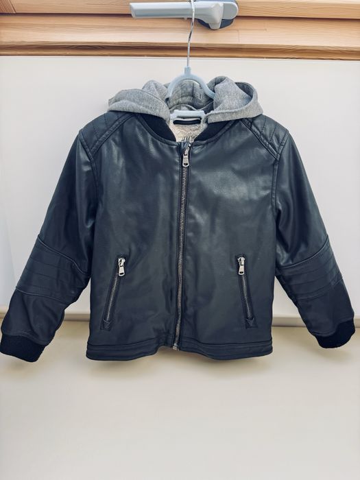 Шкірна куртка h&m