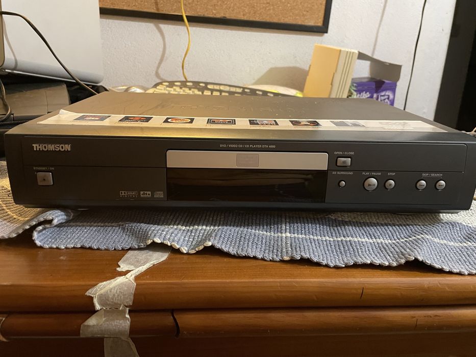 leitor de DVD’s da Thomson