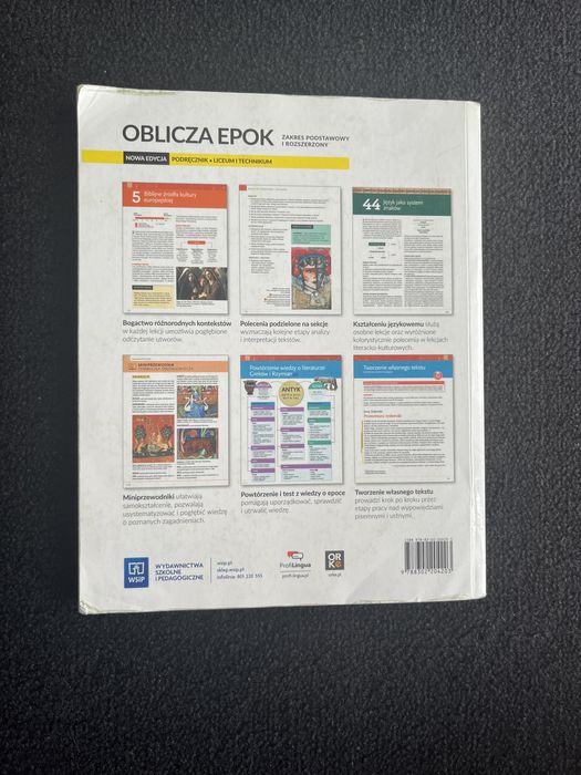 Oblicza Epok 1.1 jezyk polski