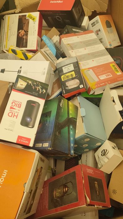 Palety Amazon Lodz LCJ4 mix zwrot utylizacja