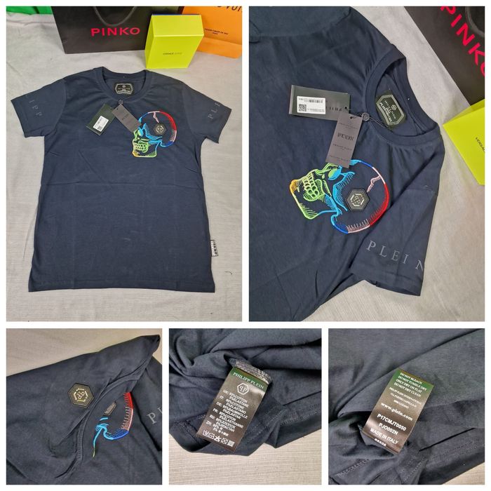 koszulka męska tshirt burberry lacoste plein kolory premium