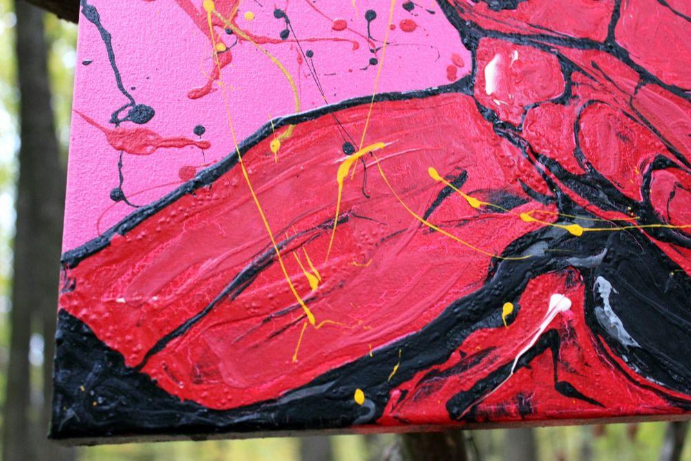 Картина Abstract "Iron man"