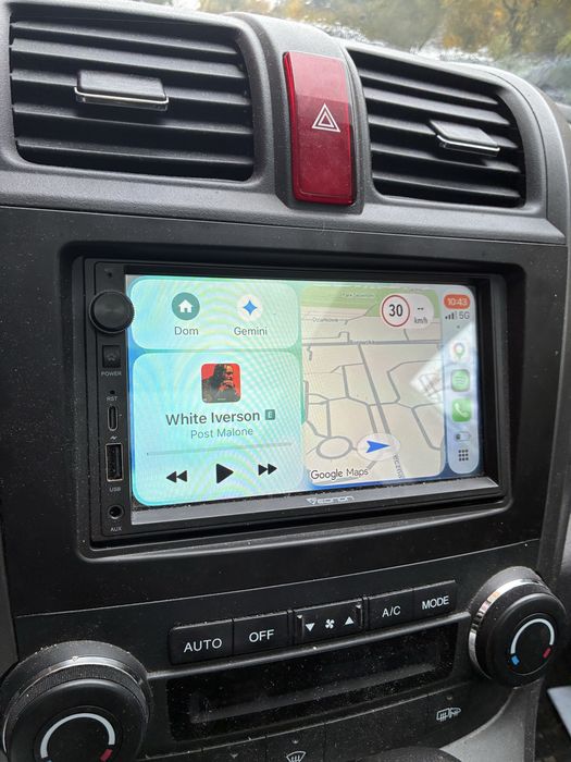 Honda crv suv srebrny