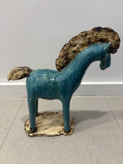 Koń ceramiczny figurka