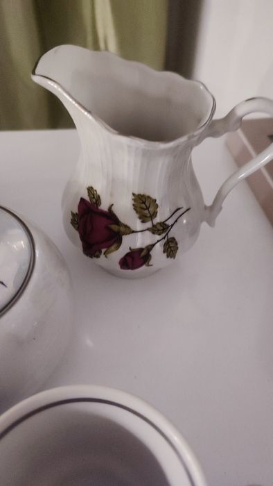 Wałbrzych Porcelana PRL glazurowana stan igła