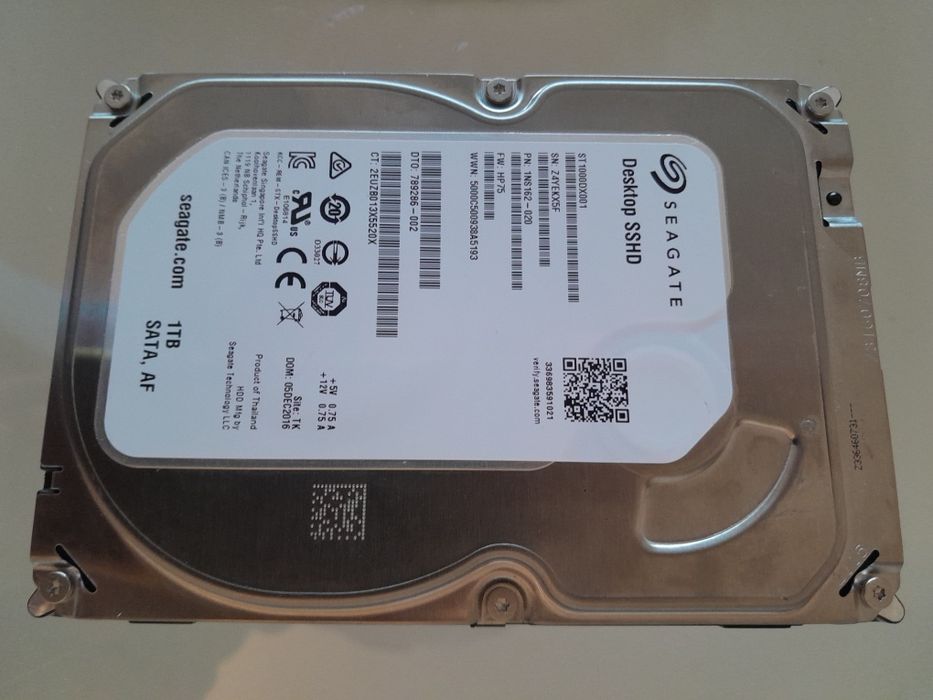 dysk 1TB Seagate SSHD sata 3.5cala - stan bardzo dobry