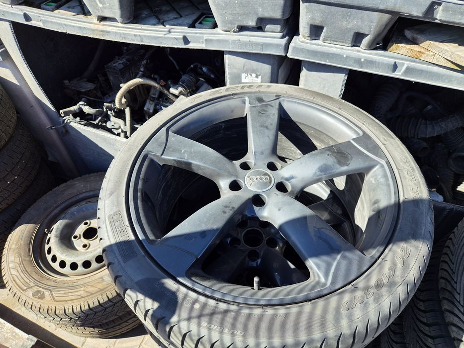 Oryginalne Koła Audi A6 S6 A8 S8 A7 S7 Rotory  275/35R21 Pirelli lato  5x112 et35