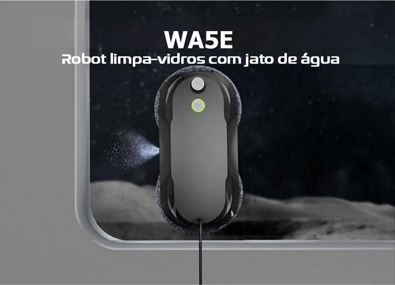 Robot limpa vidros WA5E *pulverização automática* //NOVIDADE// branco