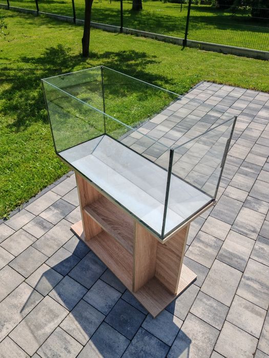 Szafka stolik pod akwarium 112l dąb sonoma