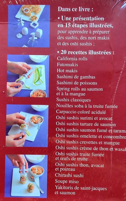 Kit NOVO para preparar SUSHI