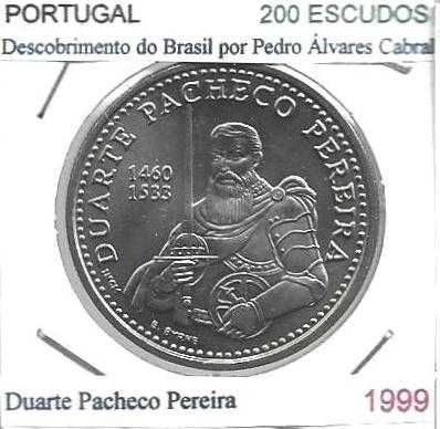 Duarte Pacheco Pereira - - - 200$00 - 1999 - - - - - Moeda