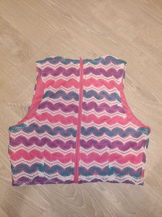 Топ кольоровий на молнії