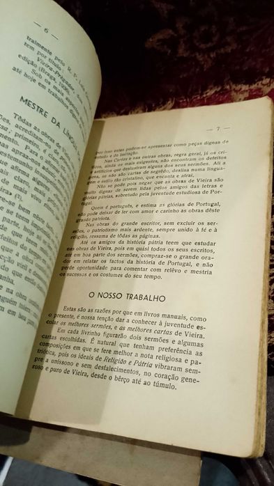 Sermões e Cartas do P. António Vieira 1937/38