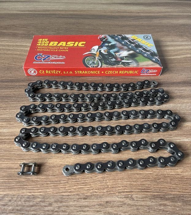 NOWY CZESKI łańcuch napędowy FAVORIT 130 / 428H MZ ETZ 250 MZ ETZ 251