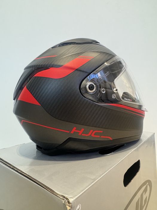 Як новий! Мотошолом HJC F70 КАРБОН Carbon Ubis М (унісекс)