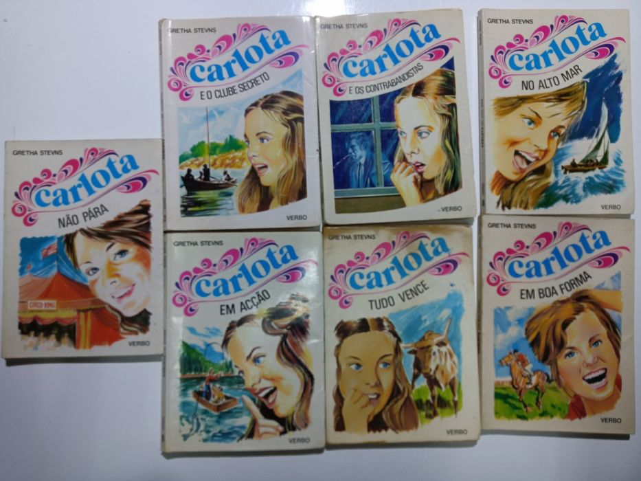 Carlota coleção 7 livros
