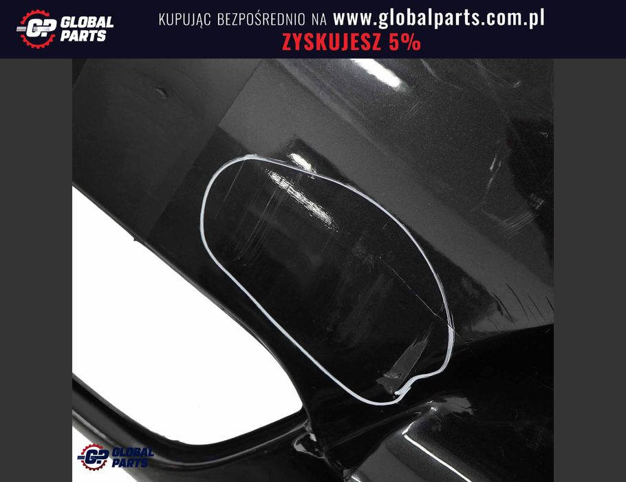BMW E60 M5 Zderzak Tylny Black Sapphire - 475