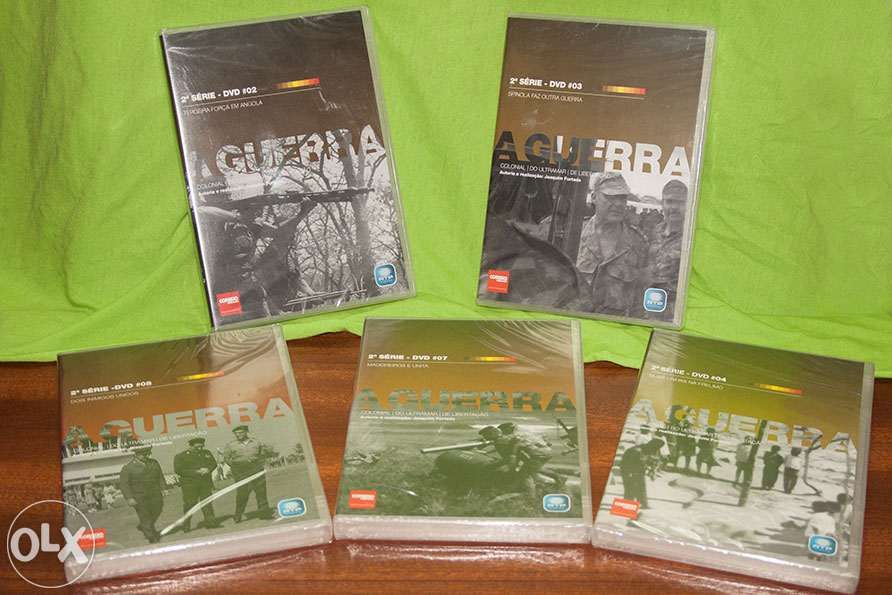 Dvd's "a guerra" (2ª série)
