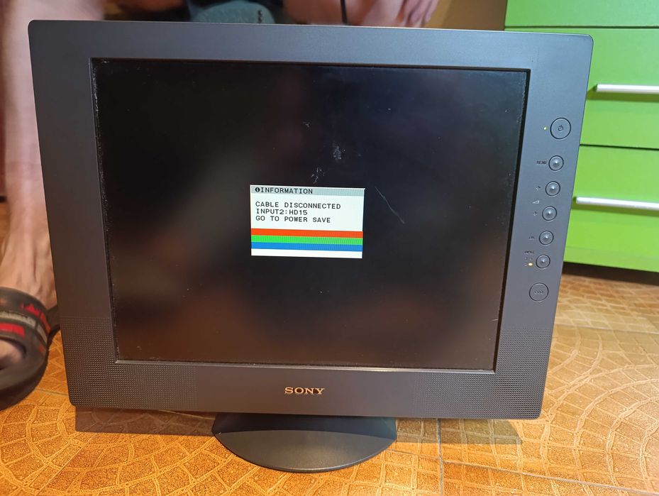 Monitor marca Sony