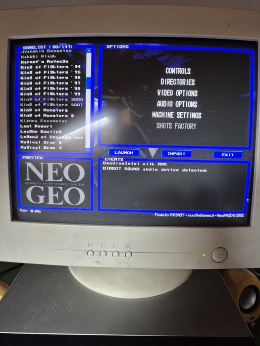 Monitor CRT 15 Retro