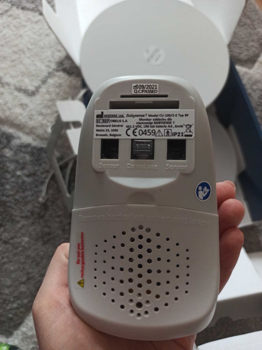 Monitor oddechu dla niemowląt Babysense 7
