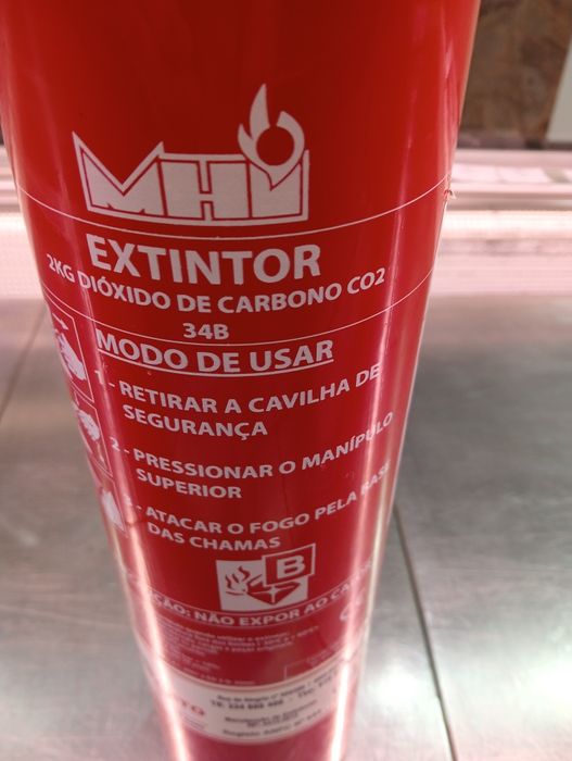 Extintor CO2 2 kg