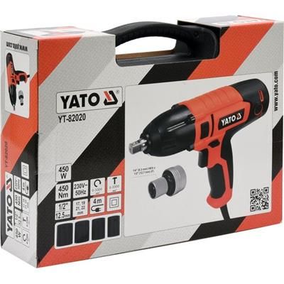 Klucz udarowy elektryczny 1/2" 450W 450Nm Yato