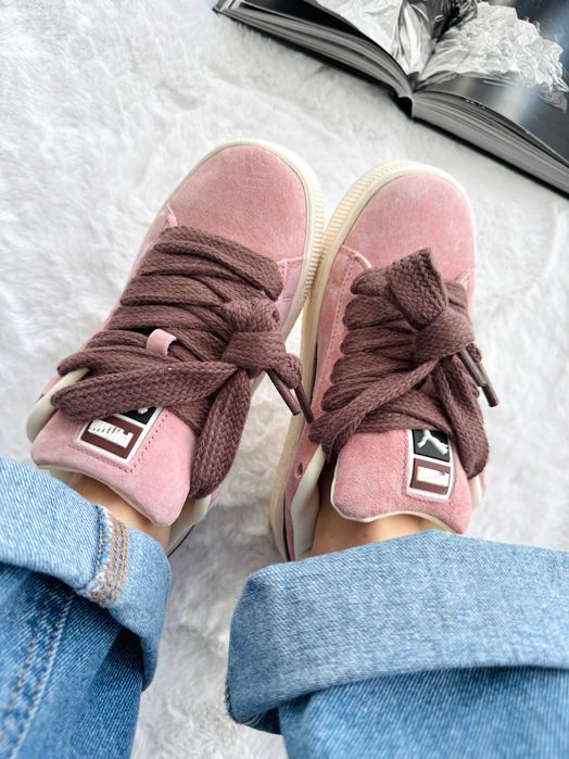 !!WOW!! Puma Suede XL Pink Brown 36 37 38 39 40 41 | пума суед хл