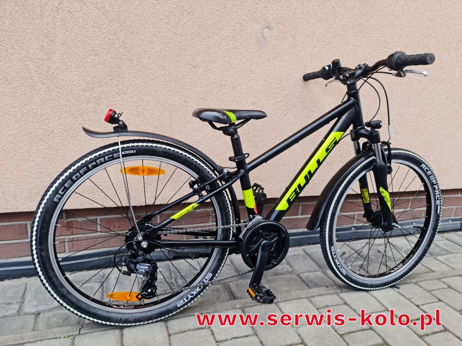 Rower dziecięcy BULLS koła 24 ALUMINIUM shimano okazja rabat WYSYŁKA FV 23% POLECAM rabat rower po serwisie