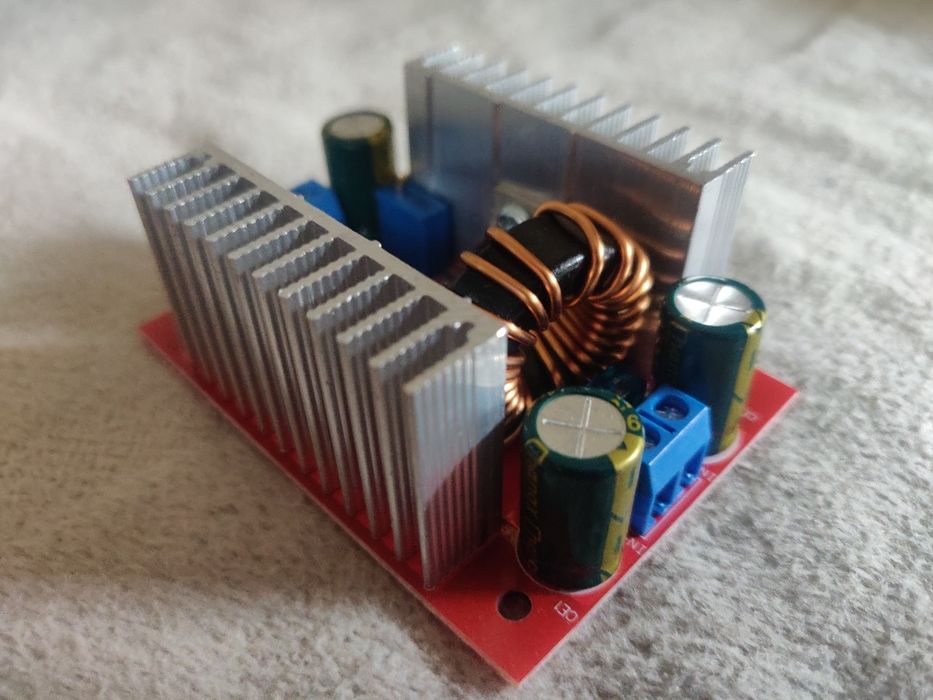 Повышающий DC-DC стабилизированный источник питания 400W