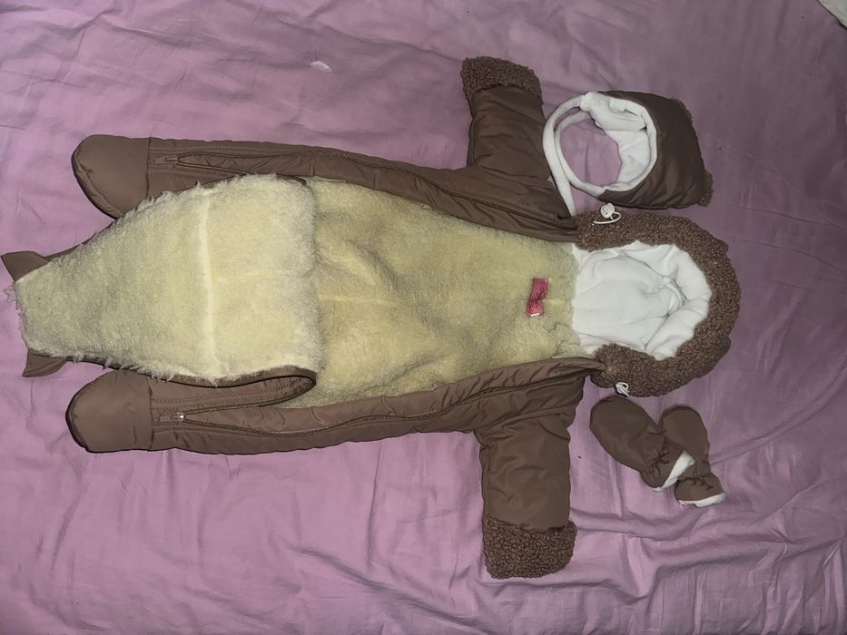 Зимовий дитячий комбінезон, розмір 62